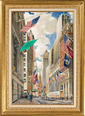 KAMIL KUBIK (1930-2011) 55 Wall Street. 1998.